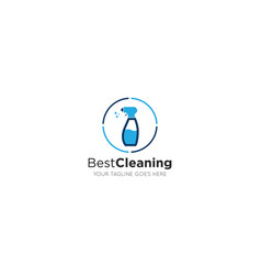 Maidservant Cleaning Logo And Icon