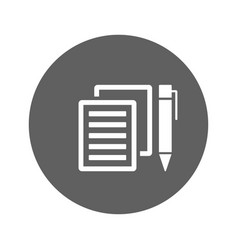 Notes Writing Document Icon