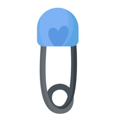 Pin Clip Heart Flat