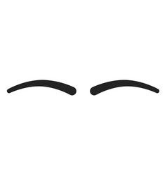 Simple Emoticon Closed Eyes