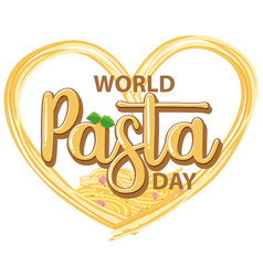 World Pasta Day Poster Design