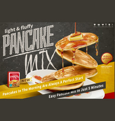 Delicious Fluffy Pancake Ads