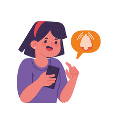 Girl Using Phone