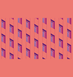 Isometric Building Facade