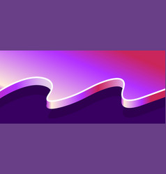 Wave 3d Background Element Design Gradient