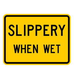 Slippery When Wet