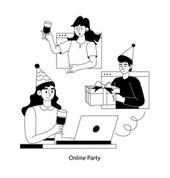 Online Party