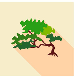 Small Tree Icon Flat Style