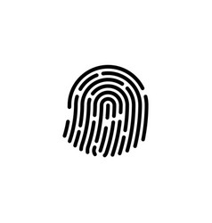 Fingerprint Icons Finger Print Touch Id