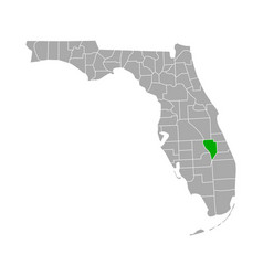 Map Okeechobee In Florida