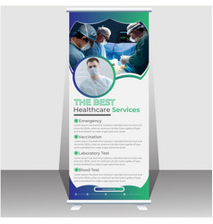 Medical Roll-up Banner