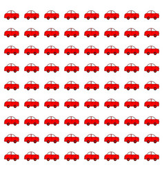 Cartoon Red Car Background