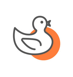 Child Duck Icon