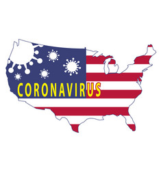 Coronavirus In Usa - Map United States