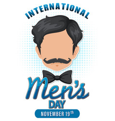 International Mens Day Poster Design