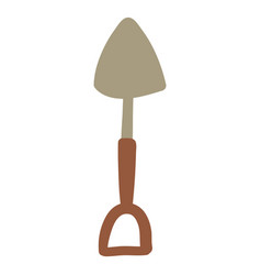 Simple Garden Shovel Colored