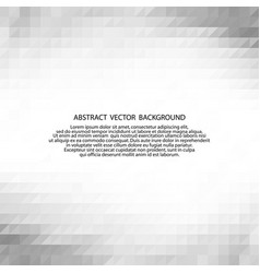 Gray Abstract Geometric Background Polygonal Style