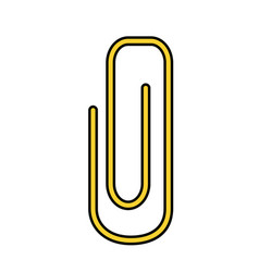 Paper Clip Doodle Style Icon