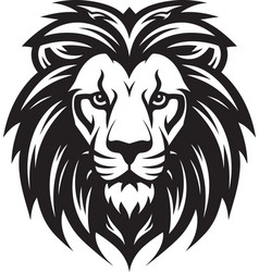 Bold Lion Face King Black D