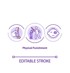 Physical Punishment Concept Icon