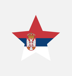 Serbia Star Flag