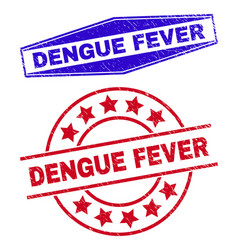 Dengue Fever Distress Watermarks In Round