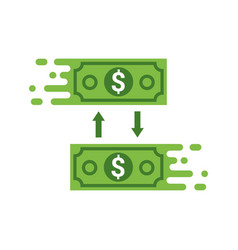 Fast Send Money Transfer Funds Payment Icon