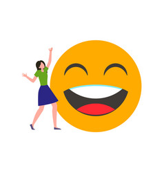 Girl Is Celebrating World Emoji Day