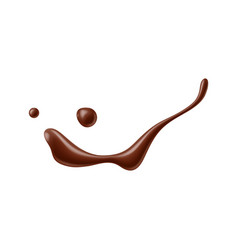 Chocolate Sauce Syrup Drops Stain And Swirl