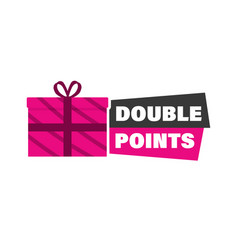 Double Benefit From Shopping Promotional Icon For