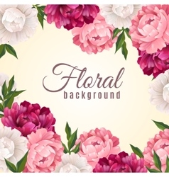 Flower shop background Royalty Free Vector Image