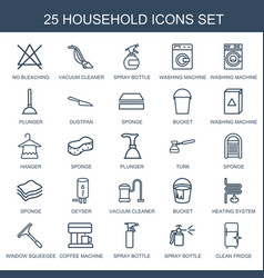 25 Household Icons