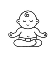 Baby Yoga Logo Design