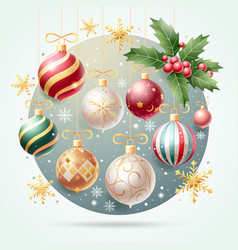 Christmas Ornaments Background