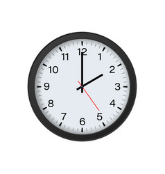 Round Clock Mockup 2 Oclock