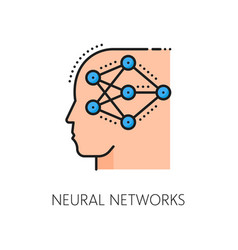 Neural Networks Icon Ai Artificial Intelligence