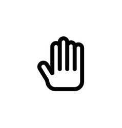 Plam Hand Icon