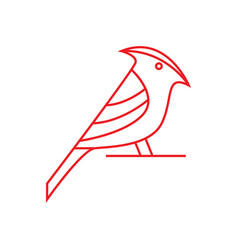 Cardinal Line Icon Logo