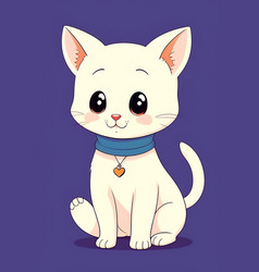 Cute White Cat