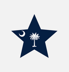 South Carolina Usa Star Flag