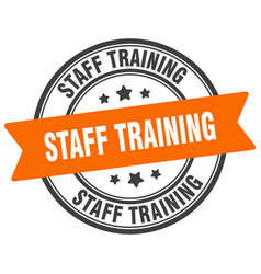 Staff Training Stamp Label