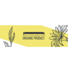 Organic Products In Shop Premium Quality Banner