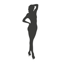 Nude Female Silhouette