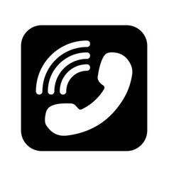 Call App Caller Icon Black Graphics