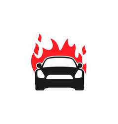 Fire Car Symbol