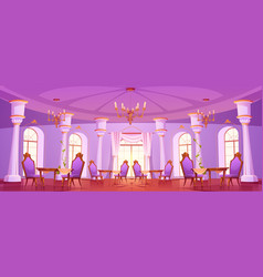 Castle Ballroom Interior Royal Background