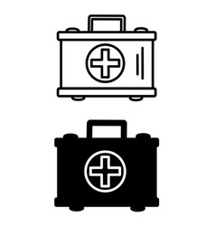 First Aid Kit Icons Of First Aid