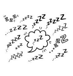 Zzz Icon Sleep Sign Snoring Symbol Zzzz