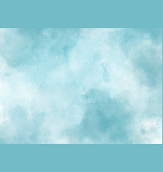 Teal Coloured Hand Painted Watercolour Background