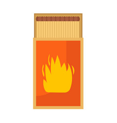 Matchbox Icon Isolated White Background Match Box